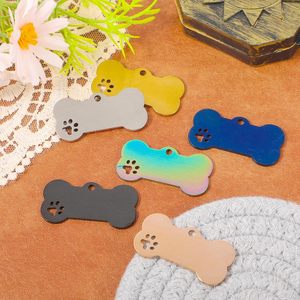 Luxuriöse Metall-Hundemarke aus Edelstahl mit individueller QR-Code-Gravur, personalisierte Anti-Verlust-Haustier-ID-Namensschilder - Product Image 5