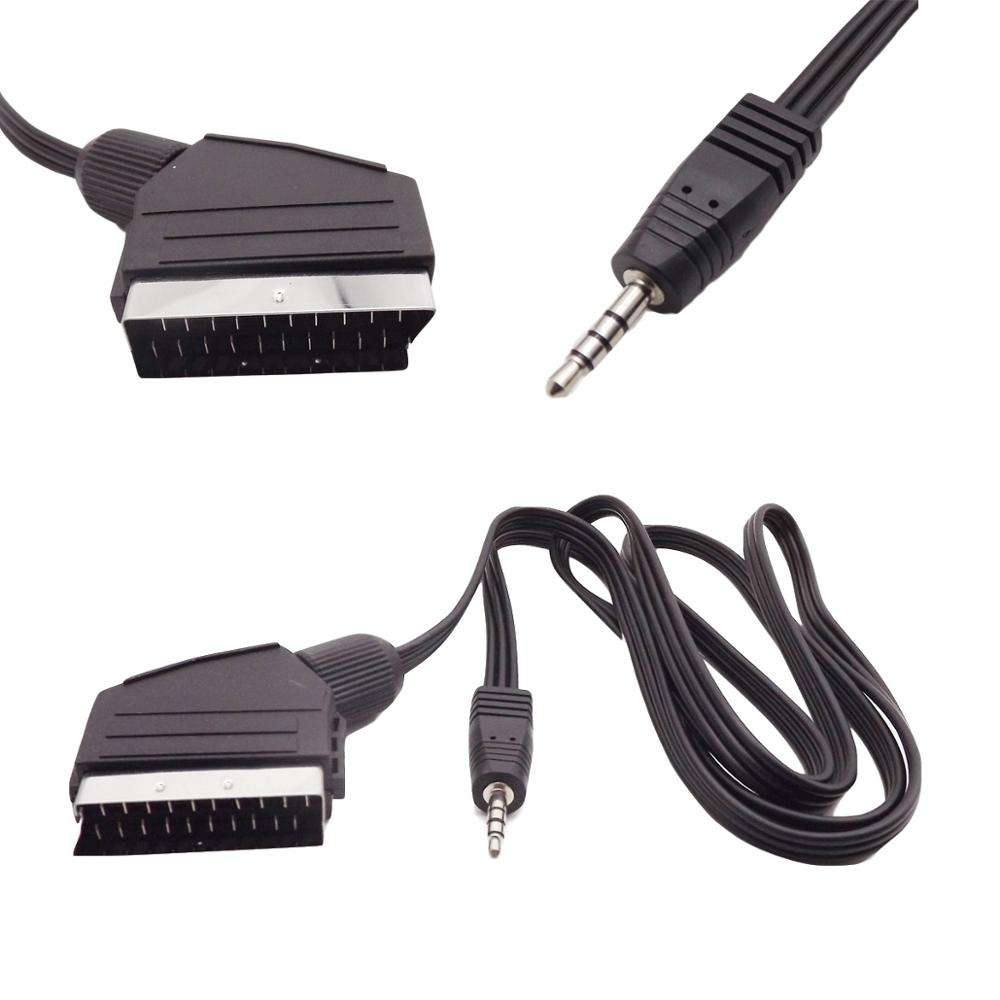 ICIDU - Composite Audio / Video Cable, 5m, 5m, SCART (21-pin) , Maschio - Foto 8