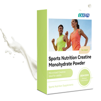 Créatine monohydrate en poudre micronisée, compléments nutritionnels sportifs pour adultes avec soutien immunitaire