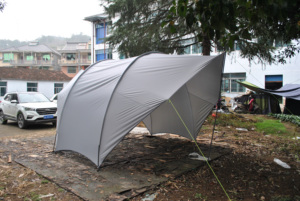 Toldo protector de lona y casa de carretera para tienda de campaña, toldo protector contra la lluvia y el Sol, para caza, viajes por tierra y uso en la playa, a la venta, al por mayor - Product Image 6
