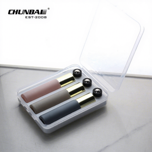 ขวดน้ำหอมแก้วทรงกระบอกขนาด 5 มล. 15 มล. 20 มล. พร้อมหัวปั๊มสเปรย์ พิมพ์ลายสกรีน กล่องแบบกำหนดเอง สำหรับเซรั่มบำรุงผิวและยาหยอดตา - Product Image 1