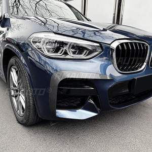 Cubierta embellecedora de faro antiniebla y divisor de aire para parachoques delantero BMW X3 G01 X4 G02 M Sport 2018 2019 2020 2021 Kit de carrocería Tuning - Product Image 5