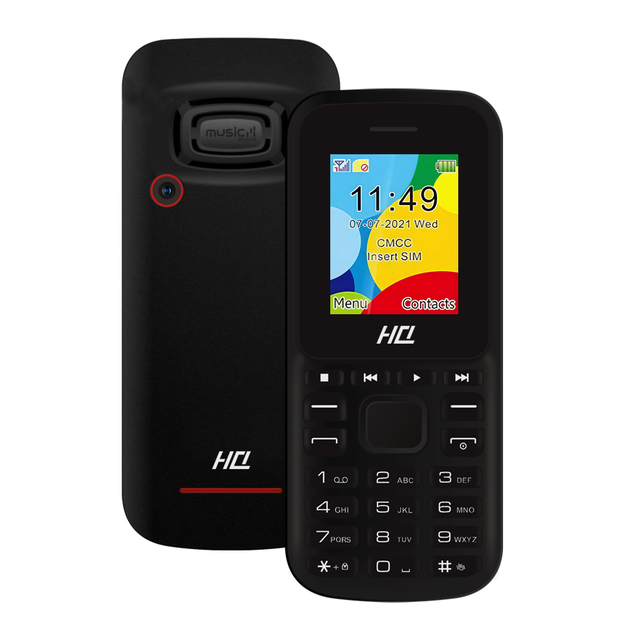 Best Selling HQ Q1805 Phone with 1.77 Inch Display Dual SIM 0.3MP Rear Camera 1000MAH Battery QWERTY Keyboard FM Radio