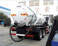 Camion à vide Sinotruk HOWO 4X2 6X4 pour aspiration des eaux usées, état neuf, marque chinoise