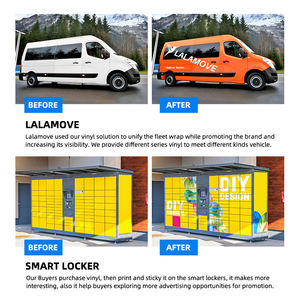 5-7 anni di durevolezza all'aperto 140gsm colla rimovibile colata <span class=keywords><strong>pellicola</strong></span> in vinile autoadesiva <span class=keywords><strong>per</strong></span> l'avvolgimento dell'auto - Product Image 2