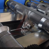 Machine de formage à froid pour panneaux de toiture métalliques en K-Span pour toits en arche