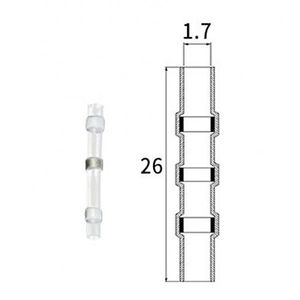 Không thấm nước nhiệt thu nhỏ mông kết nối hàn con dấu dây kết nối uốn cách điện điện mông thiết bị đầu cuối - Product Image 3
