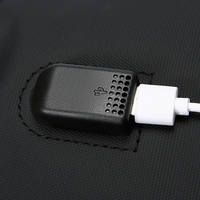Mochila Antirrobo para Portátil con Bloqueo de Contraseña, Carga Externa, Resistente a Impactos, para Negocios, Viajes y Desplazamientos con USB