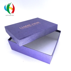 Caja de regalo para pelucas, con impresión personalizada y embalaje, serie cosmética, con película especial, nueva - Product Image 4