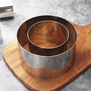 Ensemble de moules à gâteau ronds en acier inoxydable 304, découpoirs à pâtisserie pour la préparation de biscuits, crêpes, muffins, gâteaux et pâtisseries - Product Image 3