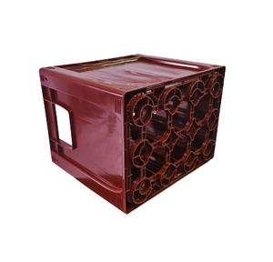 Caisse <span class=keywords><strong>à</strong></span> bière en plastique solide, capacité 12/20/24 bouteilles, empilable, emboîtable, écologique, recyclable, bacs de rangement, compétitifs - Product Image 6