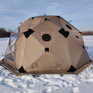 400*430*220cm không gian rộng 8 mặt cửa sổ trong suốt Lều câu cá mùa đông cách nhiệt cao Mông Cổ, Nga thời tiết lạnh - Product Image 3