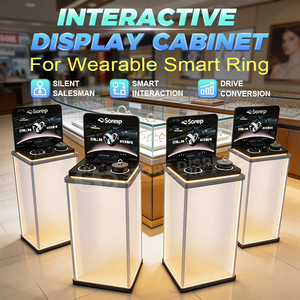 Exhibidor de Anillos Inteligentes Interactivo Antirrobo Personalizado, Soluciones de Exhibición para Minoristas, Fabricante de Soluciones de Merchandising - Product Image 2