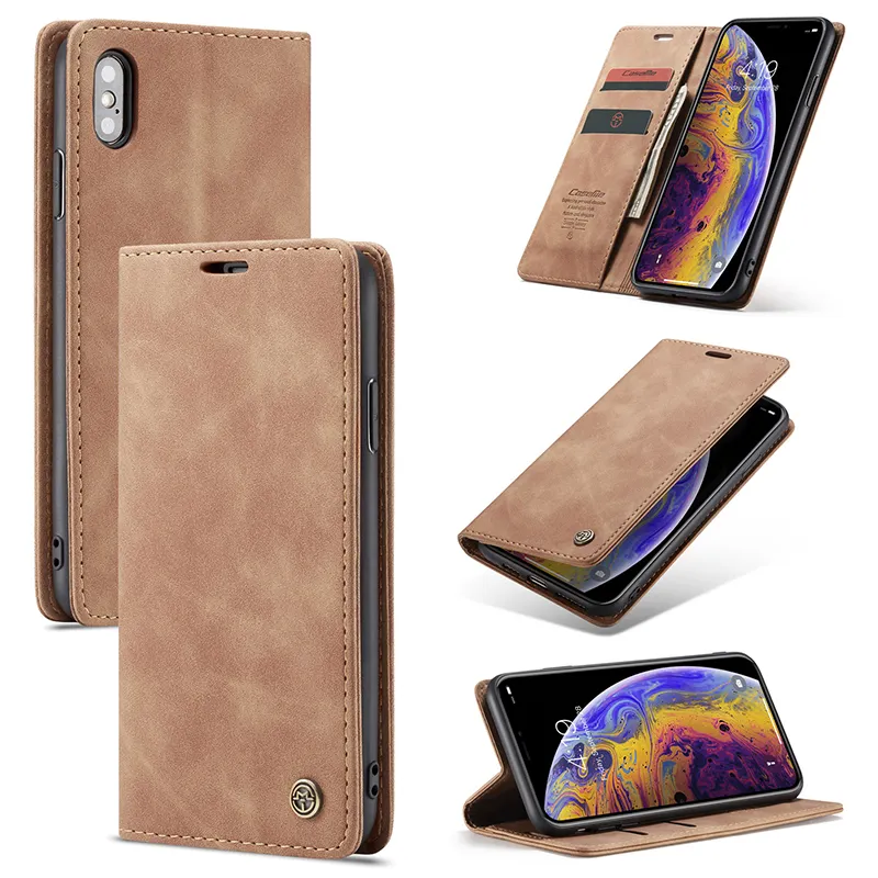 For Samsung Huawei Shockproof Cell Phone Accessories Flip Stand Leather TPU Wallet Phone Case Covers For iphone 13 Pro Max