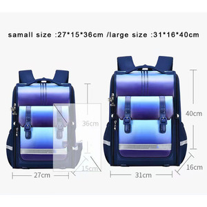 Sac à dos d'étudiant à la mode avec logo personnalisé Sac d'école étanche de grande capacité Sac d'école réfléchissant la lumière de sécurité pour adolescents - Product Image 6