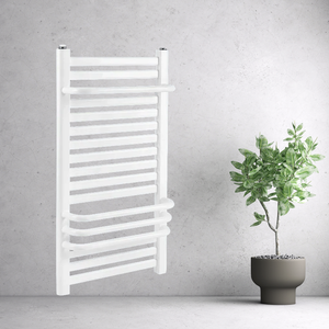 Étagère <span class=keywords><strong>de</strong></span> rangement auxiliaire pour <span class=keywords><strong>salle</strong></span> <span class=keywords><strong>de</strong></span> <span class=keywords><strong>bain</strong></span>, <span class=keywords><strong>chauffage</strong></span> hydronique, gain <span class=keywords><strong>de</strong></span> place, acier à faible teneur en carbone, résistant à la corrosion, avec étagère à serviettes - Product Image 3