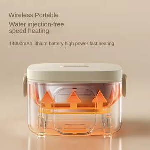 304 Cordless Lunch Box <strong>Food</strong> <strong>Warmer</strong> <strong>Portable</strong> Electric Lunch Box for Adults Car Truck Work <strong>Travel</strong> - Product Image 3