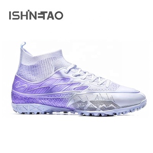 Vente chaude personnalisable hommes et femmes chaussures <span class=keywords><strong>de</strong></span> Football confortable maille semelle hiver gazon Football <span class=keywords><strong>crampons</strong></span> pour printemps automne - Product Image 3