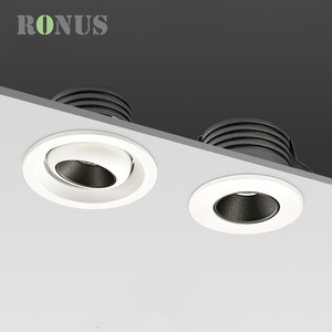 <span class=keywords><strong>Spot</strong></span> encastré moderne <span class=keywords><strong>12V</strong></span> 1W COB pour armoire, anti-éblouissement, <span class=keywords><strong>orientable</strong></span>, mini downlight LED 3W - Product Image 2