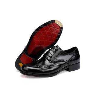 Chaussures habillées en cuir véritable, chaussures Oxford pour mariage, chaussures habillées pour hommes, chaussures décontractées pour hommes - Product Image 3