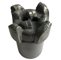 Foret à tête plate PDC de type matrice de 60 75 94 113 133 mm, foret fritté PDC pour le forage de roches dures