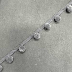 شريط زخرفي كبير من ZSY بطول 4.3 سم مع كرات زينة وشراشيب للستائر والأرائك، شريط دانتيل مزين بالخرز لتزيين الستائر والأوشحة والقبعات - Product Image 5