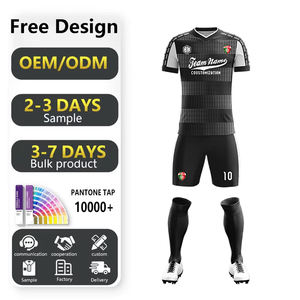 Maillots de football personnalisés <span class=keywords><strong>Coupe</strong></span> <span class=keywords><strong>du</strong></span> <span class=keywords><strong>Monde</strong></span> 2026 par sublimation, kits d'entraînement de football, service OEM, vêtements de football à séchage rapide - Product Image 2