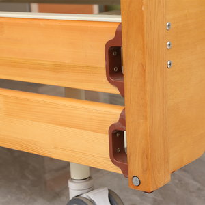 Letto di cura manuale di alta qualità per la cura del paziente in ospedali & cliniche reparto ospedaliero mobili sala attrezzature <span class=keywords><strong>Ospital</strong></span> - Product Image 4