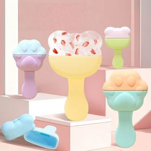 Masque facial réutilisable en silicone en forme de patte de chat ou d'ours pour massage et outil de beauté, compresse de glace pour resserrer les pores - Product Image 4