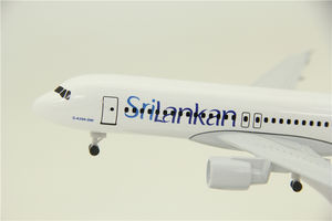 Real Shot 1/200 High Details Sri lankan Airline Craft mit Rad 20cm A320 Modellflug zeug - Product Image 2