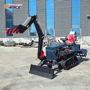 Tractor de orugas Euro 5 de 35 CV, minitractor agrícola, equipo de cultivo, máquina cultivadora agrícola, tractores de orugas, cultivadores - Product Image 3