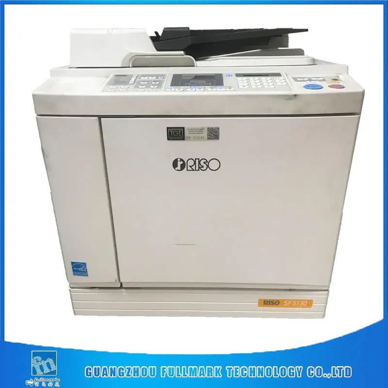 Buona qualità usato risos SF935 A3 nero risografs duplicatore digitale copiatrice macchina stampante