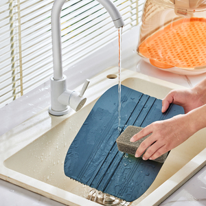 Épurateur Produit ménager Éponge en silicone Éponge en silicone Éponge de nettoyage anti-rayures pour la cuisine - Product Image 5