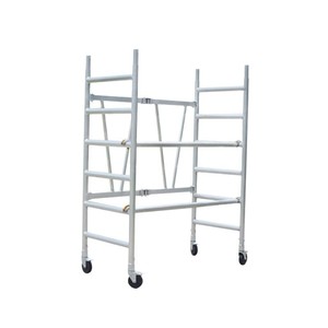 Giàn giáo hợp kim nhôm hiện đại di động nâng gấp trang trí thang nền tảng dày ngựa phân chân máy di động - Product Image 1