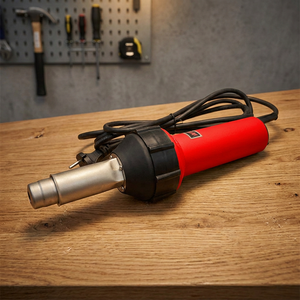 Pistola de Calor Industrial de 1600W, Pistola de Soldadura de Plástico con Temperatura Ajustable, Antorcha de Aire Caliente para Soldar PVC, Pisos de PVC y Tableros de PP - Product Image 3