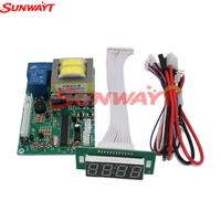 Máquina recreativa metálica 110V/220V con selector de monedas múltiple de 6 valores, placa de control de temporizador JY-16, PCB personalizable para máquina expendedora