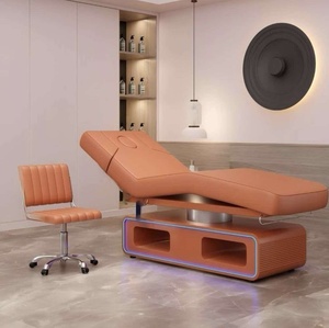Korean king Size Facial Cosmetic Beauty Salon Eyelash Bed 3 Motor Automatic Electric Massage <b>Tables</b> & Bed - Product Image 1