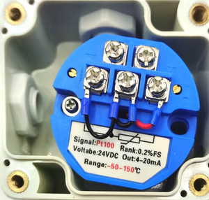 Verstelbare flenskanaaltemperatuurzender 4-20mA RS485 Modbus-uitgang HVAC-temperatuursensor voor retourlucht - Product Image 5