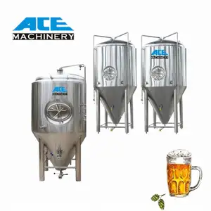 High Beer Fermentation Vessel Conical Fermenter Tank Brewery Fv Unitank