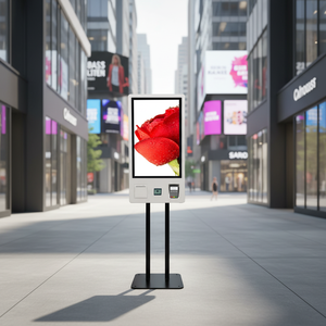Kiosco de Gestión de Colas WUXIN con Impresora, Escáner de Códigos <span class=keywords><strong>QR</strong></span>, NFC y Cámara, de 15, 17, 19, 21, 32 y 43 Pulgadas, con Sistema de Autopago - Product Image 1