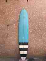 Planches de surf en époxy super résistantes, longboards 9'6, construction légère, mousse EPS, planche de surf pour les eaux océaniques, unisexe