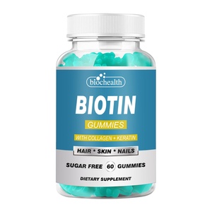Biocaro prezzo all'ingrosso Private Label vitamine integratore biotina Gummies orsetto gommoso per la crescita dei <span class=keywords><strong>capelli</strong></span> - Product Image 1