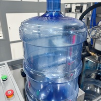 Precio de fábrica 1 cavidad fabricación de botellas de plástico 10L- 25L 200BPH máquina de moldeo por soplado de botellas de PET semiautomática