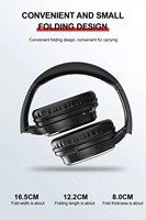 Classique rétro nouveau Studio DJ stéréo sur l'oreille casques BT V5.3 sans fil écouteur musique téléphone portable jeu de sport Support AAC TF