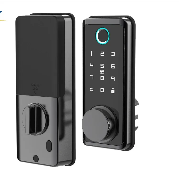 HF-BP03 aluminum smart door lock and easi instal smart lock and smart door lock finger print