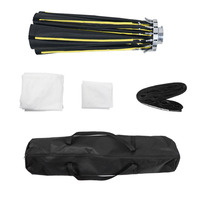 Boîte à lumière parabolique profonde à dégagement rapide 70cm 90cm 120cm pour flash de studio à monture Bowens avec grille