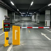 Système de tourniquet avec caméras à algorithme 5 mégapixels, reconnaissance automatique des plaques d'immatriculation, fonction anti-collision et de comptage pour