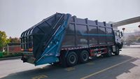 Camion Compacteur et Ramasseur de Déchets Diesel Shacman 40m, Transmission Manuelle 8x4, Moteur 350HP, Pompe, Émissions Euro 3