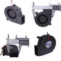 Ventilateur centrifuge étanche de ventilateur, à faible bruit, 75x75x25mm, 12v/24v, 7525 v, sans balais, pour la Ventilation