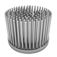 Radiateur de refroidissement carré en cuivre forgé à froid, usinage CNC personnalisé 100*70 mm, pour lampes de projection et éclairage public
